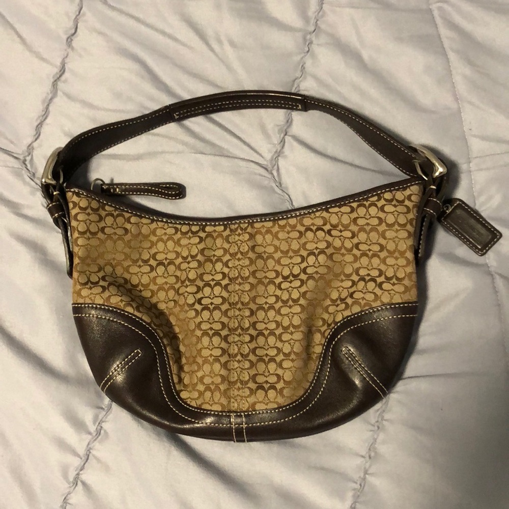 Coach mini hobo bag